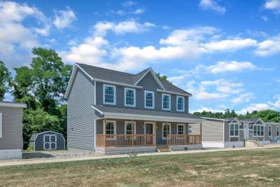 Edge le211-2 elevation and exterior home features