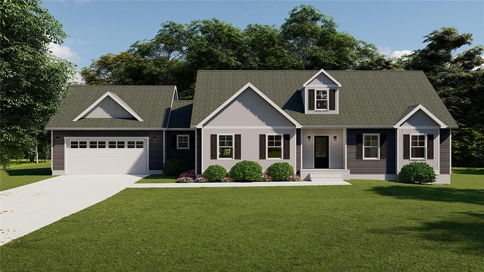 Legrand cape cod 2370 hero, elevation, and exterior home features