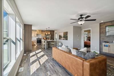 Napa valley interior home features