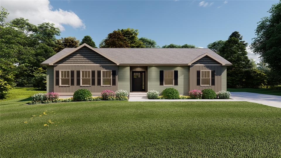 Legrand ranch 1553 hero, elevation, and exterior home features