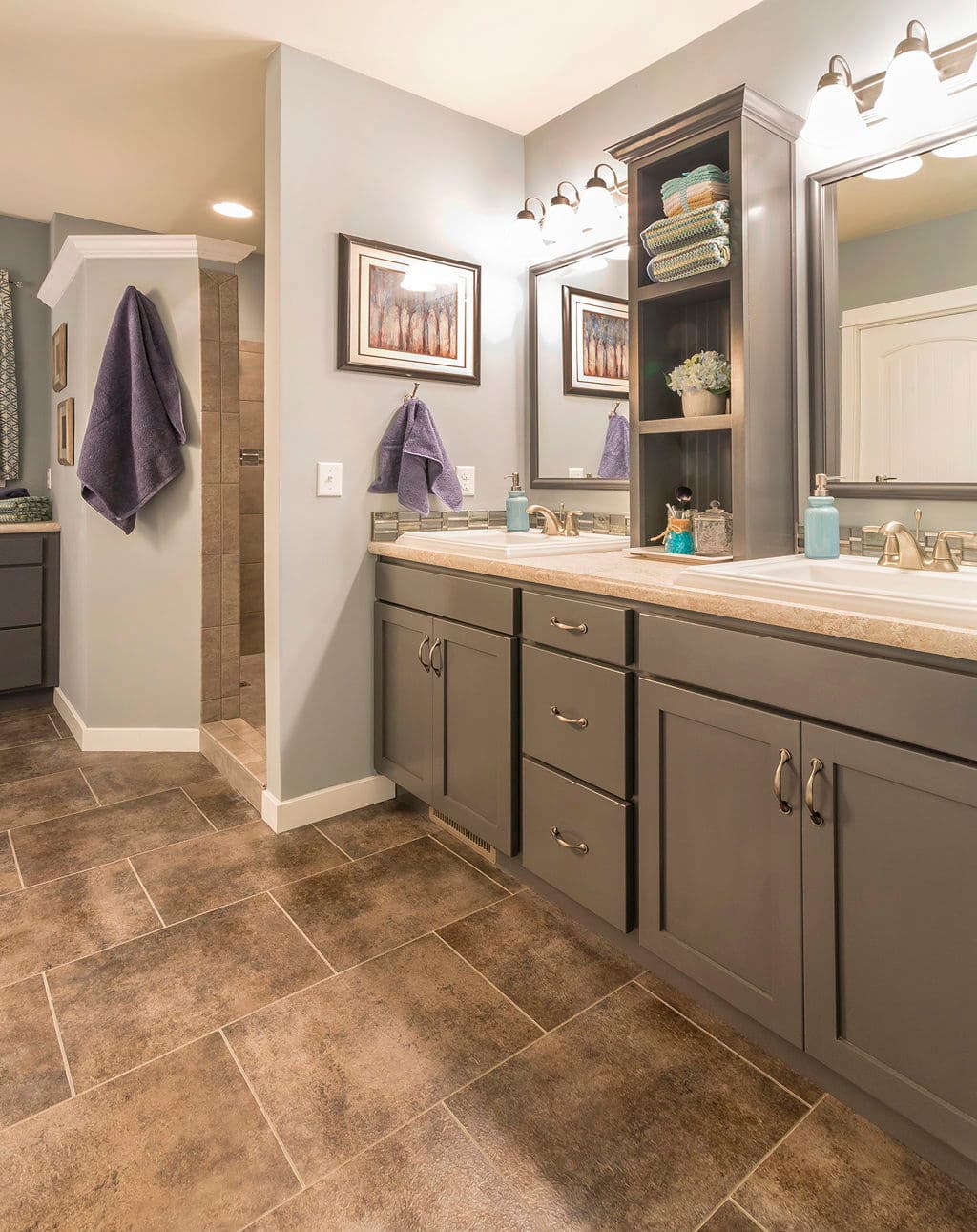 Oswego cottage ii bathroom home features