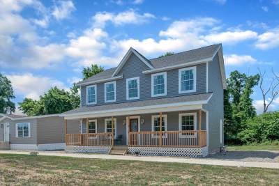 Edge le211-2 elevation and exterior home features