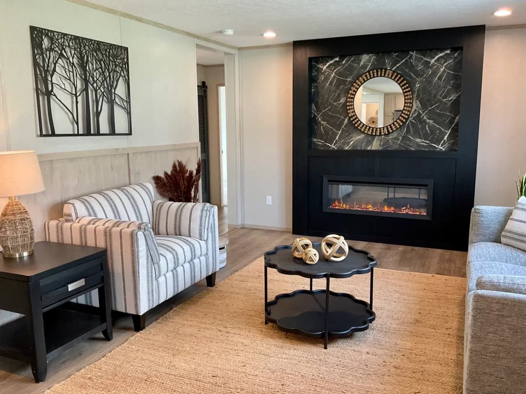 Emerald interior home features