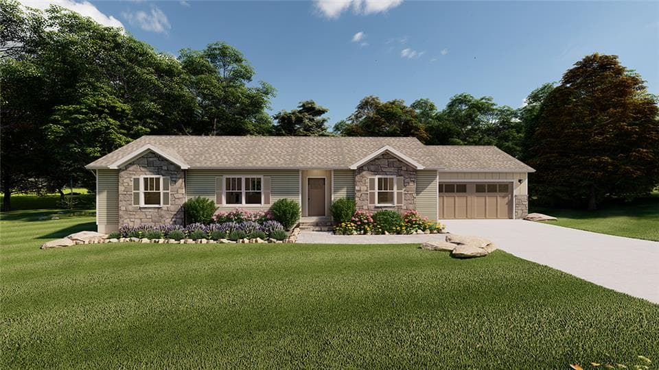 Legrand ranch 1507 hero, elevation, and exterior home features