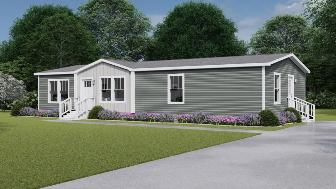 Shout elevation and exterior home features