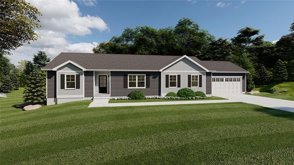 Legrand ranch 1610 hero, elevation, and exterior home features