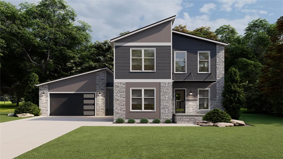 Nova hero, elevation, and exterior home features