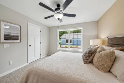 Merlot bedroom home features