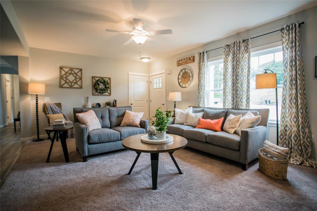 Easy street interior home features