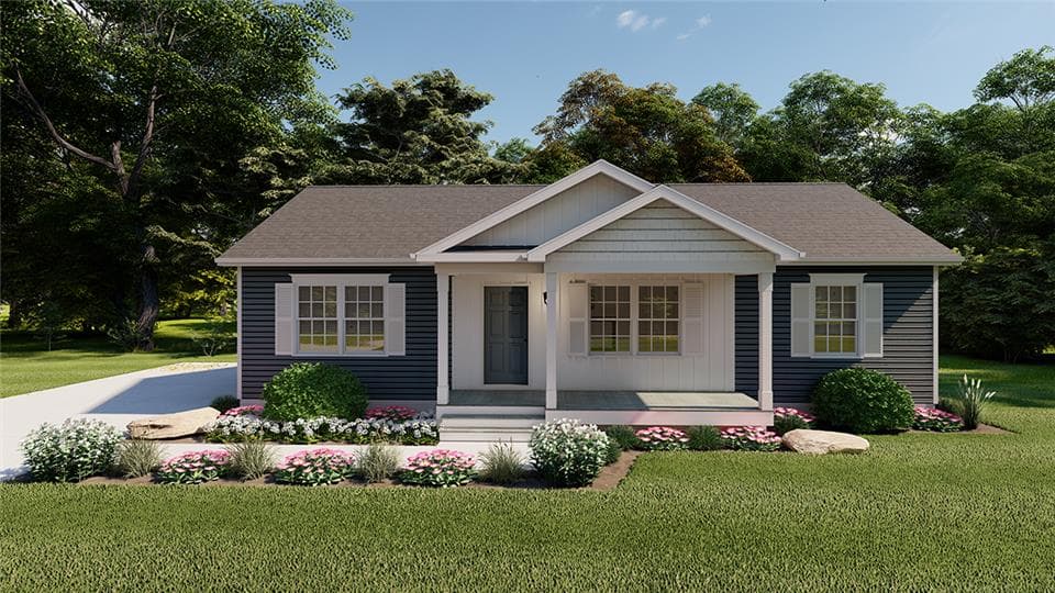 Atwater hero, elevation, and exterior home features