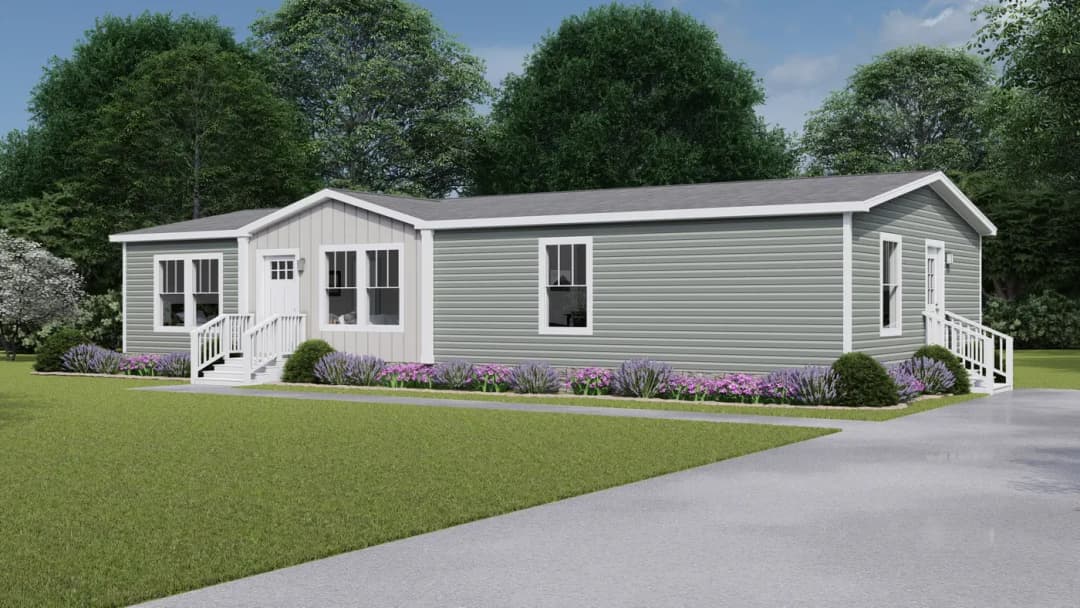 Shout elevation and exterior home features