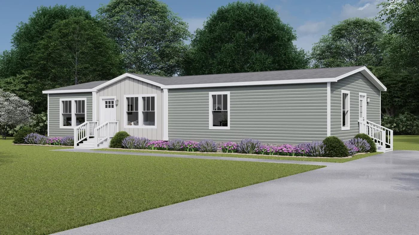 Shout elevation and exterior home features