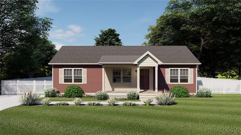 Greenfield i hero, elevation, and exterior home features