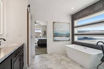 Cabernet bathroom home features